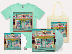 Even - Down the Shops - mint green merch