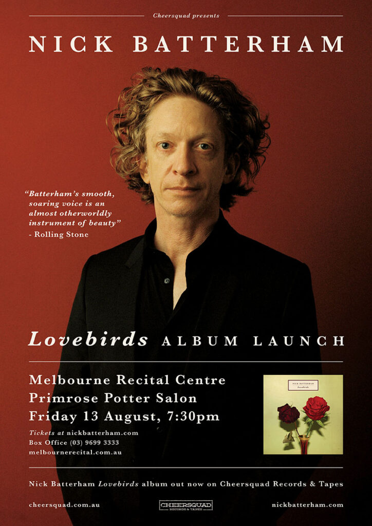 Nick Batterham - Lovebirds Album Launch