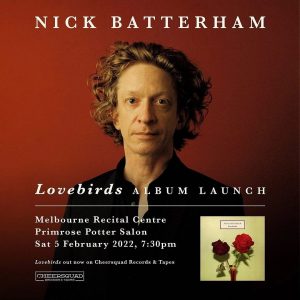 Nick Batterham album launch 5 Feb 2022