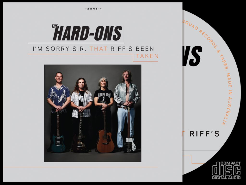 The Hard-Ons - I'm Sorry Sir, That Riff’s Been Taken - CD