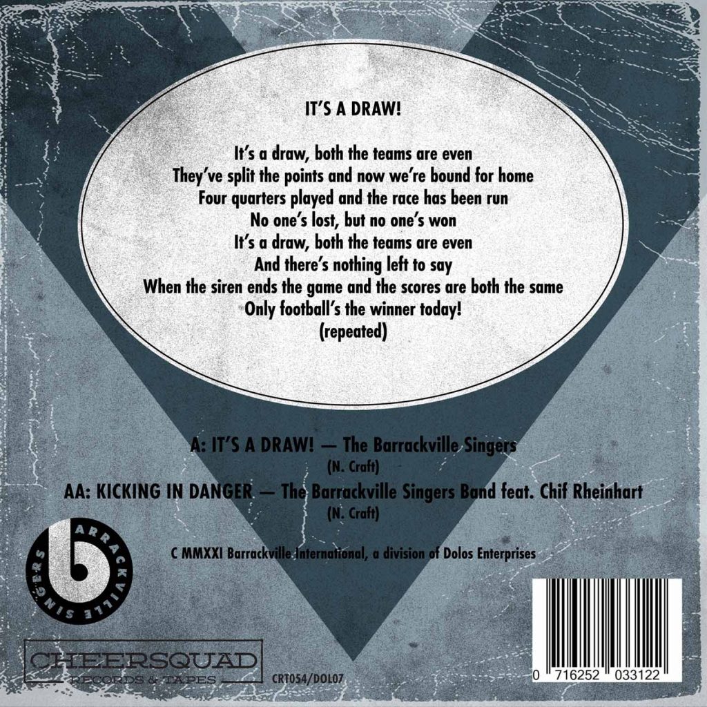 The Barrackville Singers - It's a Draw - back