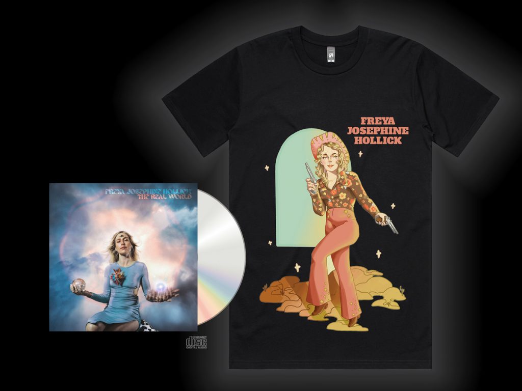 Freya Josephine Hollick - The Real World - tee + CD