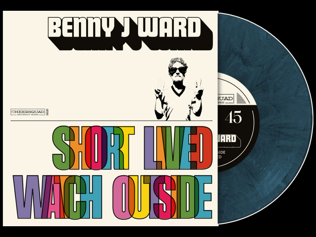 Benny J Ward - Short Outside recycled vinyl packshot BLACK