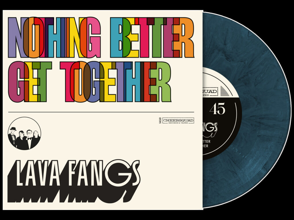 Lava Fangs - Nothing Together recycled vinyl packshot BLACK